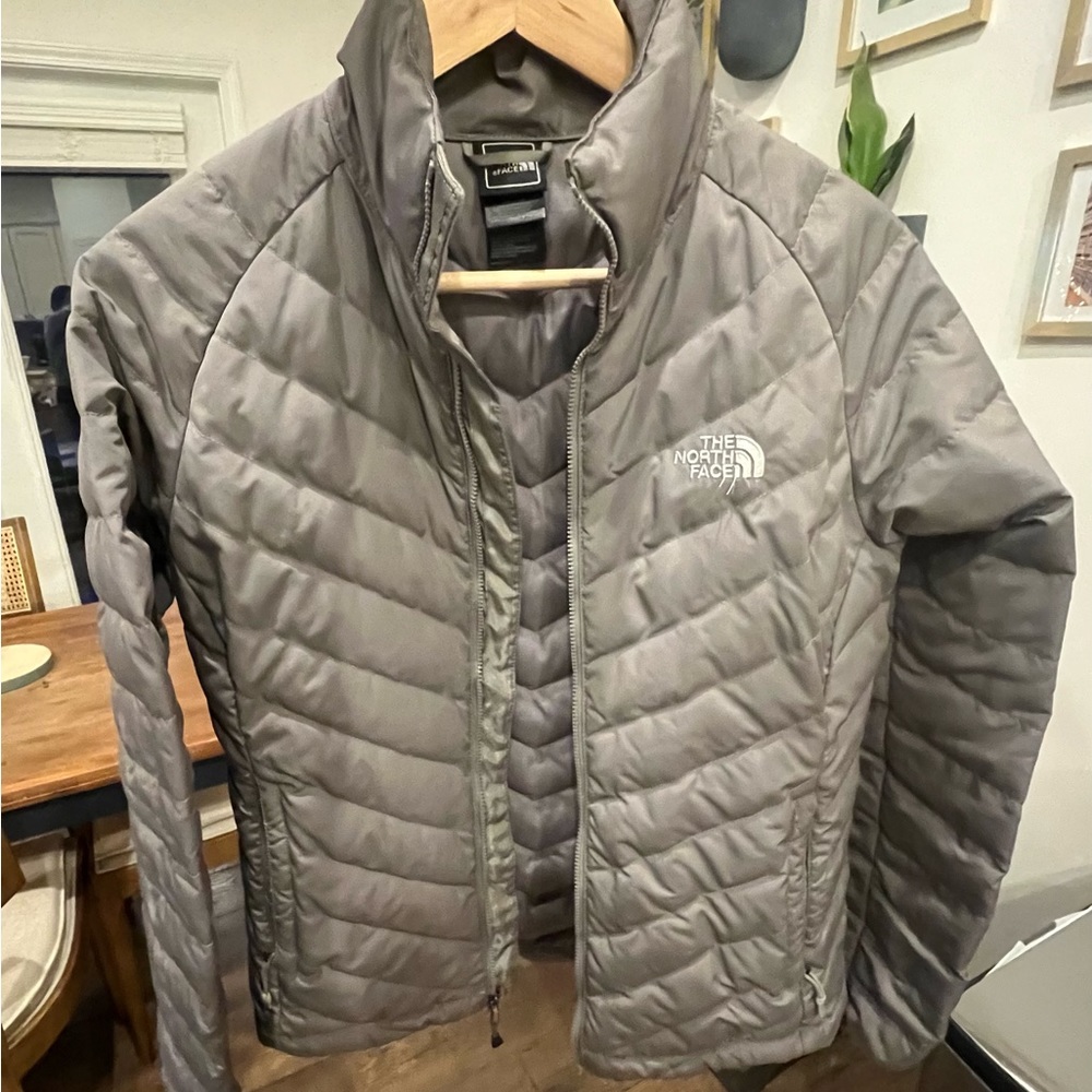 Gray North Face Jacket Size Small - image 1